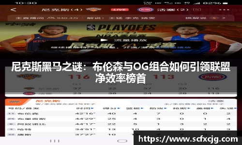 尼克斯黑马之谜：布伦森与OG组合如何引领联盟净效率榜首